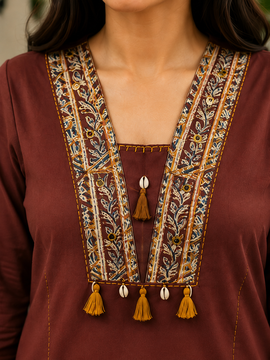 Cord Set (Kalamkari Print)